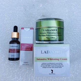Combo Kem Dưỡng Ẩm Ladamer và Tinh Chất Vitamin C, Dưỡng Trắng Phục Hồi Da Nám Tàn Nhang Chắc Khỏe