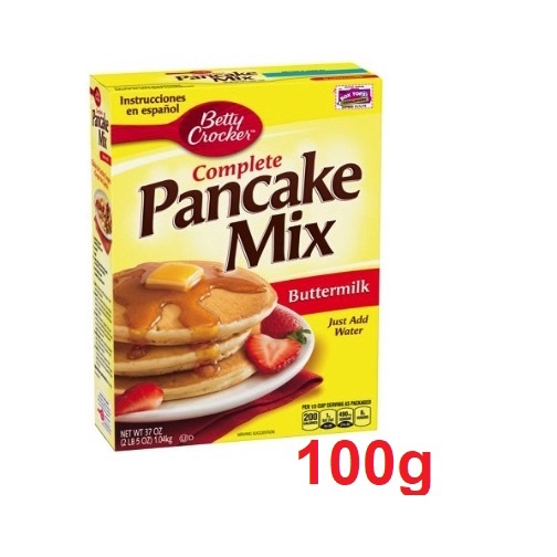 Bột Làm Bánh Pancake hương Bơ Sữa Betty Crocker lẻ 100g