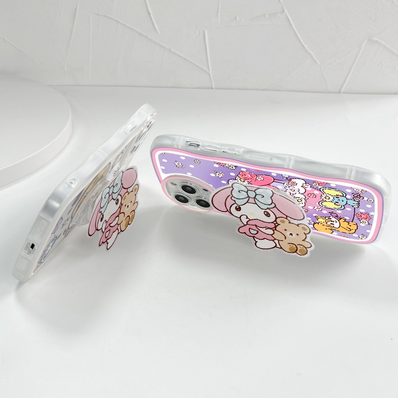 OPPO F11 F9 F7 F5 F1S Youth Pro Cho Ốp lưng điện thoại In Hình Melody Cinnamoroll With Free Holder