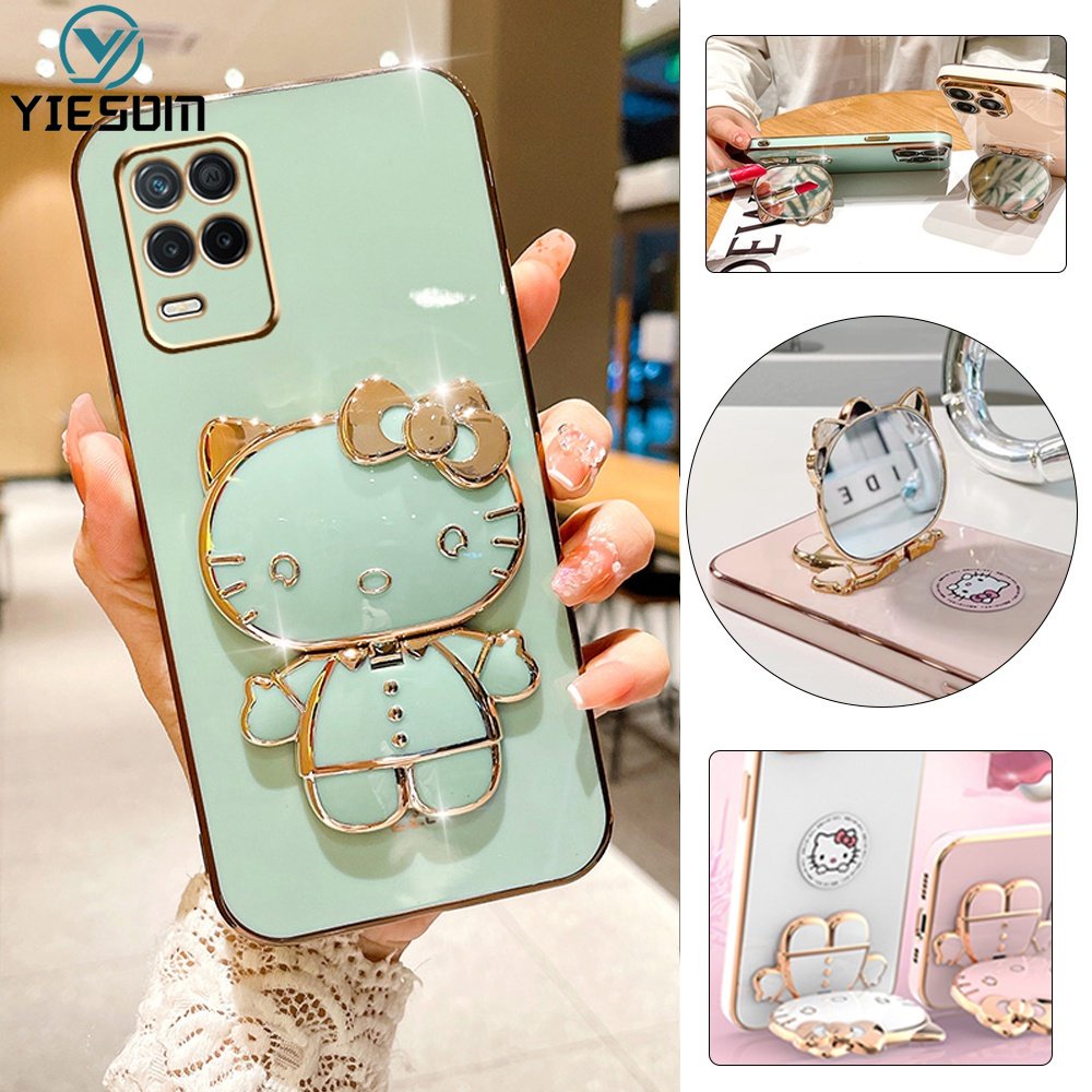 Ốp Điện Thoại Silicone Mềm Chống Sốc In Hình Hello Kitty Hoạt Hình Cho Realme 10 9 Pro Plus 5G 8 8 Pro 4G