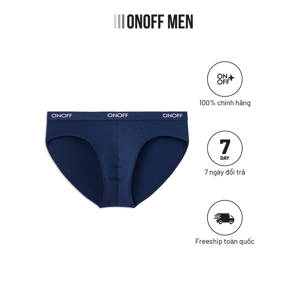 Quần lót nam dáng tam giác chất liệu cotton Mỹ cao cấp ONOFF - H17BU19194