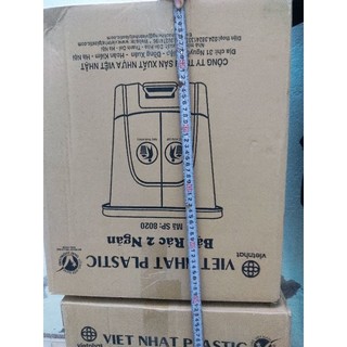 THÙNG RÁC /BẬT RÁC 2 NGĂN ( 8020 )