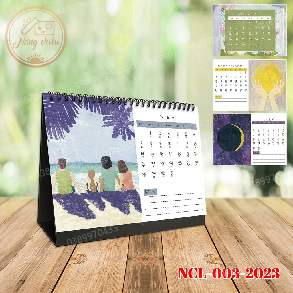 Lịch chào xuân mới 2023 - Có đầy đủ lịch âm lịch dương để ghi chú công việc cá nhân