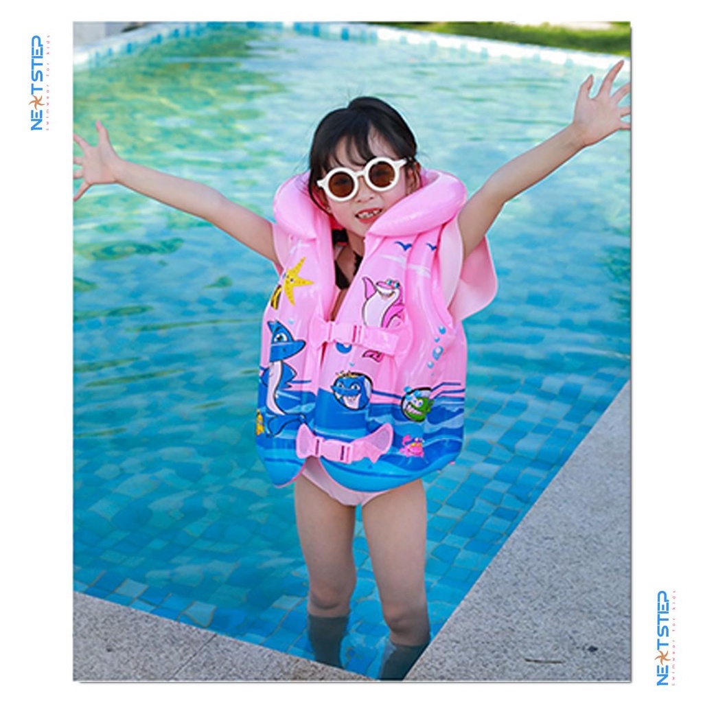 Phao bơi cho bé, áo phao bơi cho bé, an toàn cho bé có độ tuổi từ 2 đến 10 tuổi