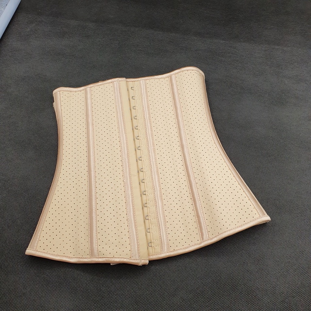 Đai nịt bụng latex 25 xương thông hơi siêu siết eo, thoáng khí.