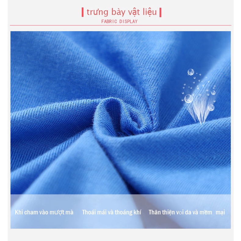 （0-12 tháng mũ miễn phí） Bộ bodysuit cho bé cộc tay chất Thun lạnh siêu mát vải Cotton mềm mịn, Bodysuit cho bé dễ thương