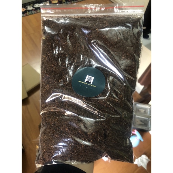 Đất kết dính làm tường rêu terarium,bán cạn,bonsai gói 250gr