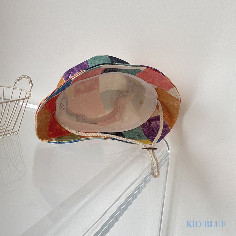 Nón Tai Bèo Vành Mềm Họa Tiết Graffiti Nhiều Màu Sắc Thời Trang Dành Cho Trẻ