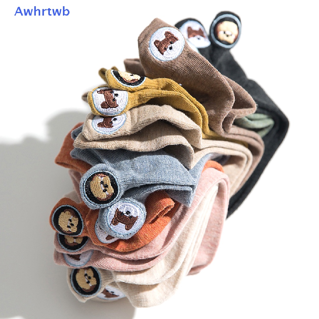 Vớ Cotton Cổ Thấp In Họa Tiết Động Vật Dễ Thương Thời Trang Cho Nam Và Nữ Mới