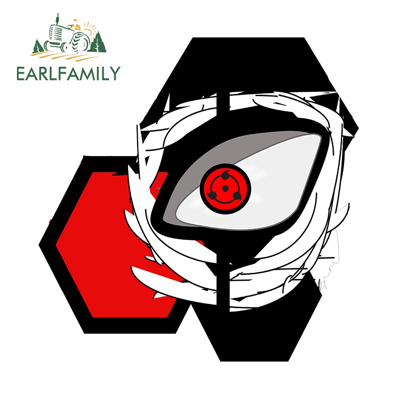 Đề Can Dán Trang Trí Xe Hơi Họa Tiết Đôi Mắt Quỷ Độc Đáo Kích Thước 13Cmx11.6Cm diy