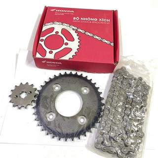 Bộ nhông xích wave rs / rsx / a 100 / fu neo zin honda - h0640ktl640