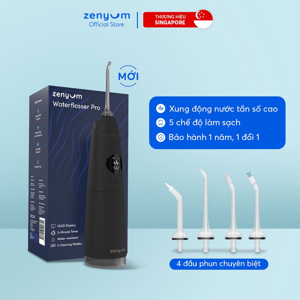 Chính hãng máy tăm nước zenyum pro - màu tự chọn - ảnh sản phẩm 2