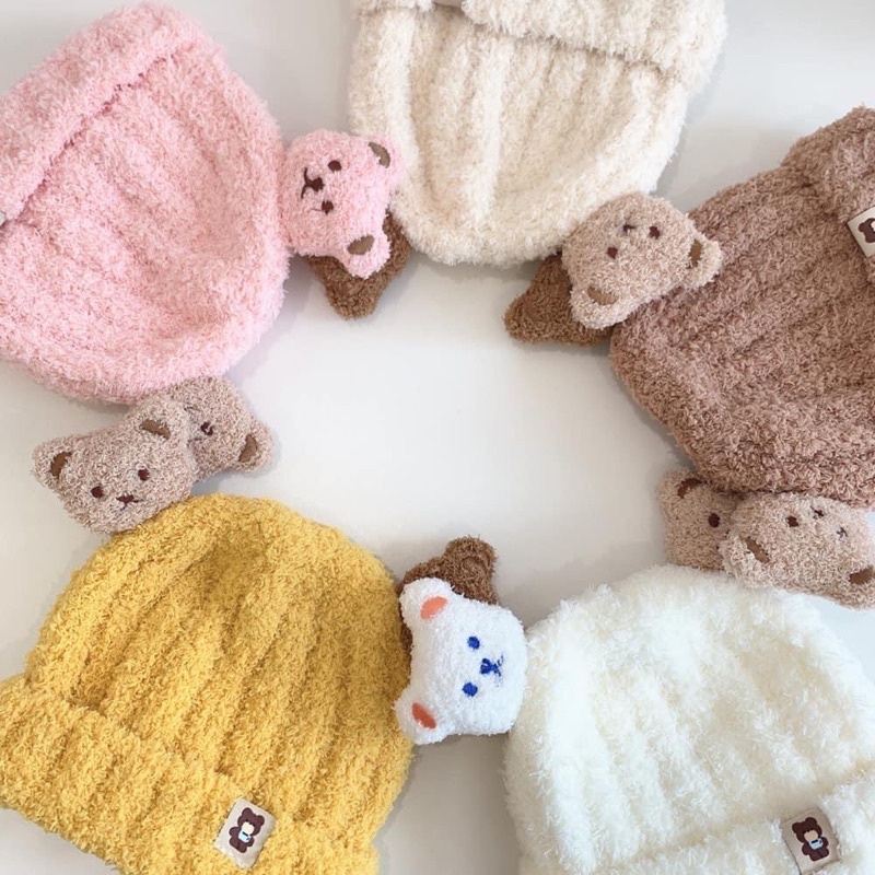 SET MŨ + KHĂN CỰC ẤM CHO BÉ YÊU