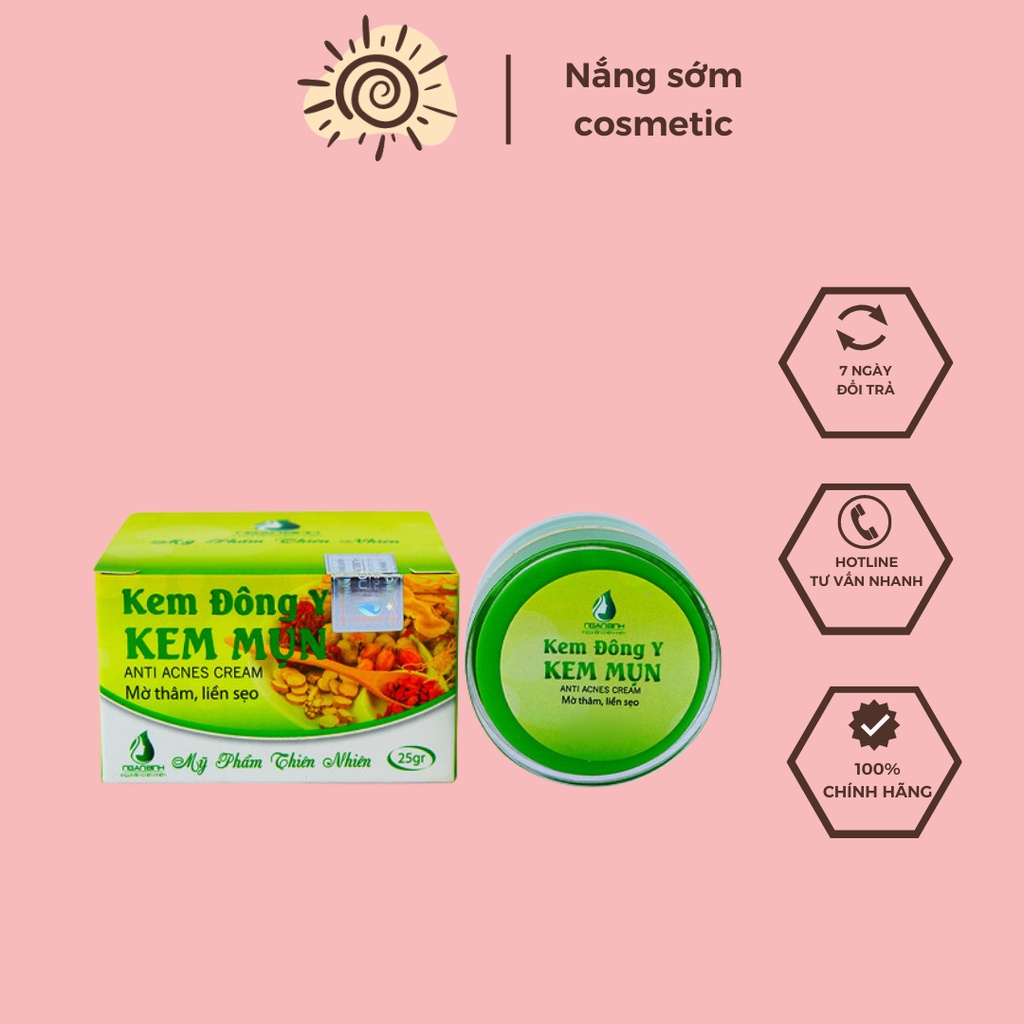 ( Gía sỉ )Kem mụn đông y ngân bình,kem mụn mờ thâm liền sẹo, kem mụn đông y, mụn bọc , mụn mủ..