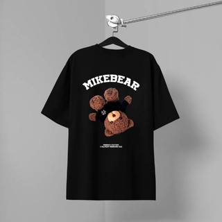 Áo phông nam nữ form rộng đẹp tay lỡ Áo thun unisex contont đẹp oversize in MIKE BEAR NUNA-Thời trang unisex MAT13
