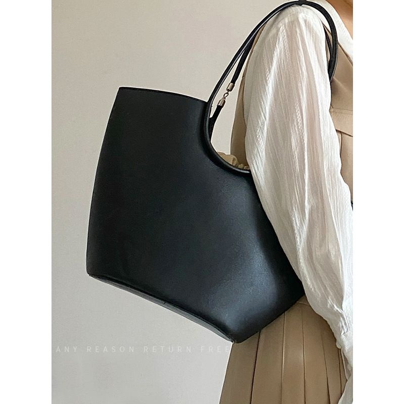 Yadou Túi Tote Da PU Dây Rút Sức Chứa Lớn Thiết Kế Thời Trang Mới