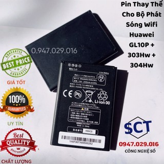 Pin thay thế bộ phát wifi huawei pocket wifi 303hw, 304hw, gl10p