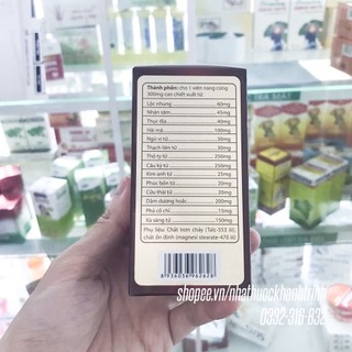 (60 viên) Sâm Nhung Bổ Thận HADIPHAR