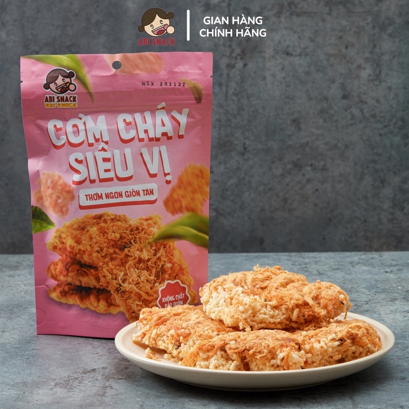 Cơm Cháy Siêu Vị ABI SNACK 70G