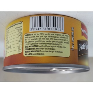 [Hộp 170g - GAN] PATE GAN HEO [VN] VISSAN Pork Liver Paste