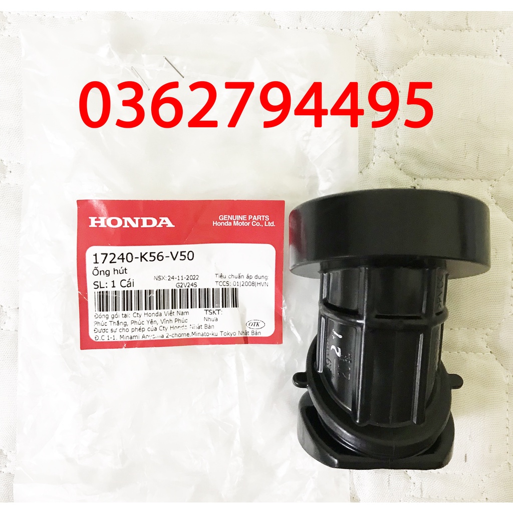 Nắp bầu lọc gió Winner X/Winner V3 kèm ống hút Zin chính hãng Honda