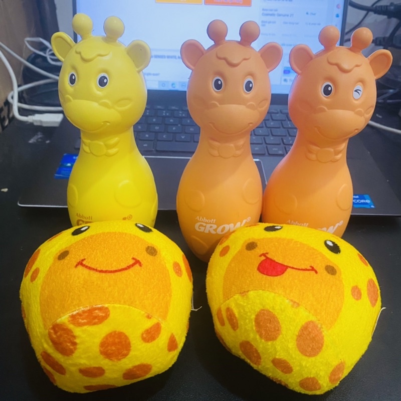 BỘ ĐỒ CHƠI BOWLING GROW CHO BÉ QUÀ TẶNG SỮA ABBOTT GROW