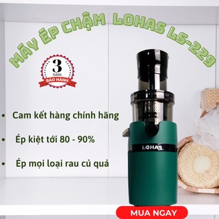 Máy ép chậm lohas ls-229 - dung tích 800ml - bảo hàng 3 năm