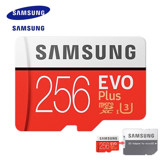 SAMSUNG Thẻ Nhớ Micro SD 32GB 64GB C10 TF MicroSD SDXC 128GB 256GB 512GB U3 4K Cho Điện Thoại / Máy Ảnh Drone