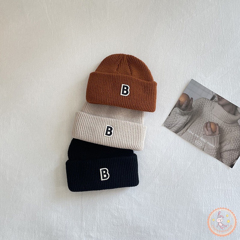 Mũ Len Beanie Dễ Thương Cho Bé