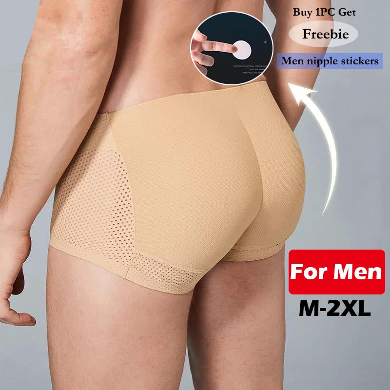 Quần Lót Boxer Có Mút Độn Mông Cho Nam