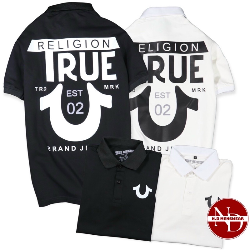 ÁO THUN NAM POLO CỔ BẺ RELIGION TRUE EST 02 - N.D MENSWEAR