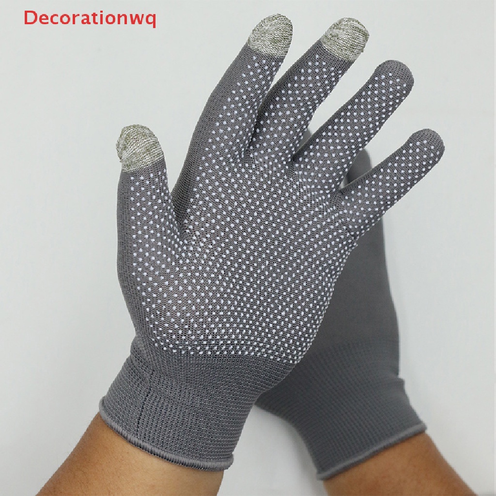 Decorationwq Riding Anti-slip Gloves for Motorcycle Cycling Sports Men Women Lightweight Thin Breathable Touchscreen Glove Oudoor Spring new