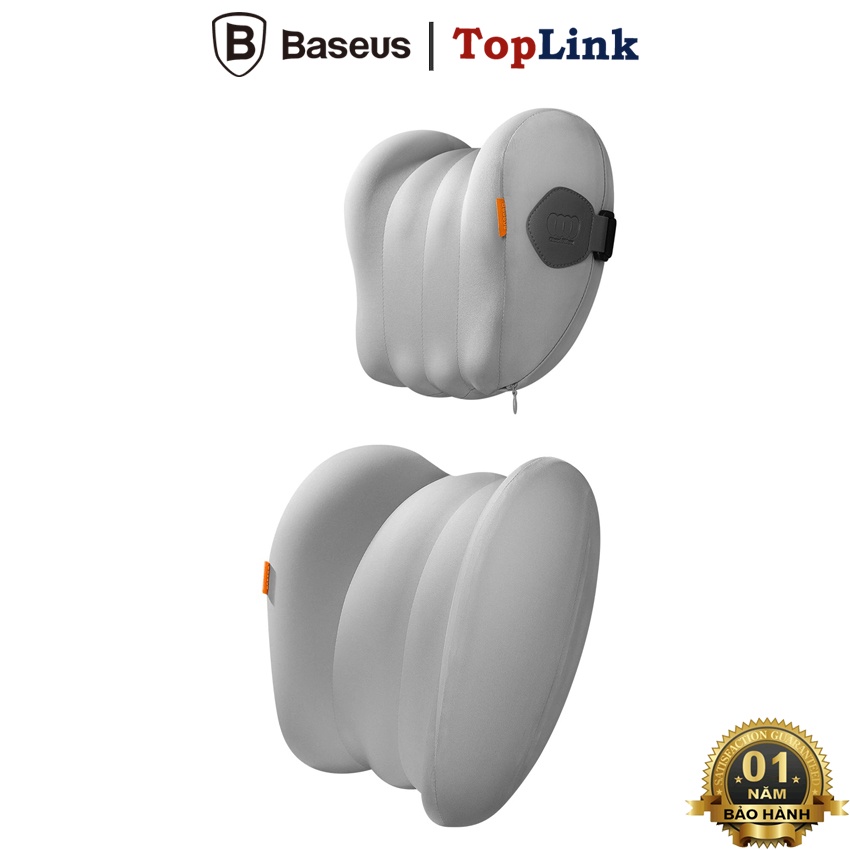 Gối Tựa Đầu Và Gối Tựa Lưng Baseus Thiết Kế Công Thái Học Dùng Trên Ô Tô Hoặc Văn Phòng Siêu Mềm Và Thoáng Khí
