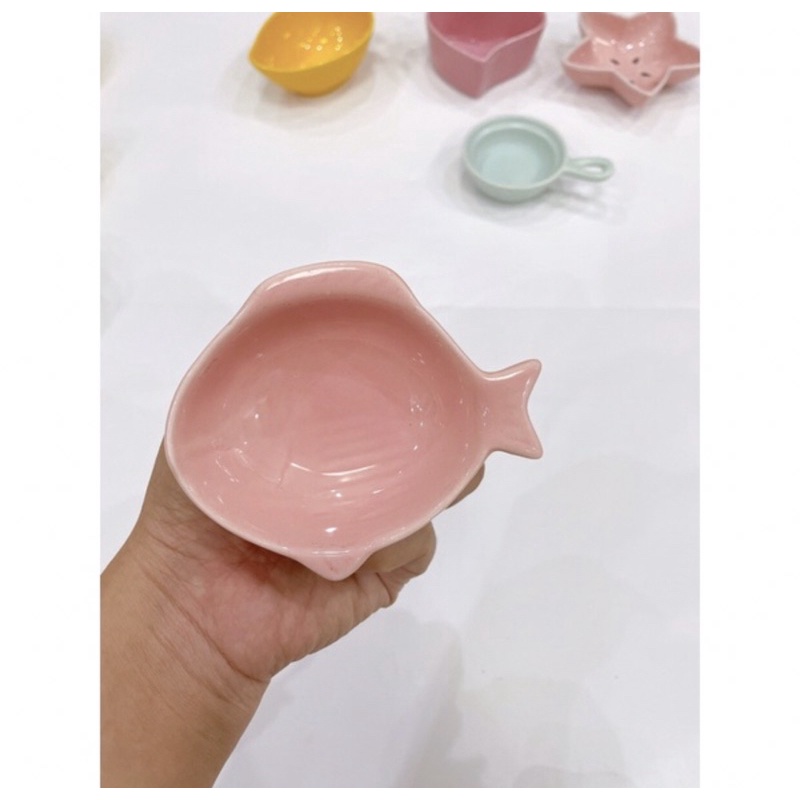 ĐĨA SỨ ĐỰNG THỨC ĂN CHO MÈO SIÊU XINH