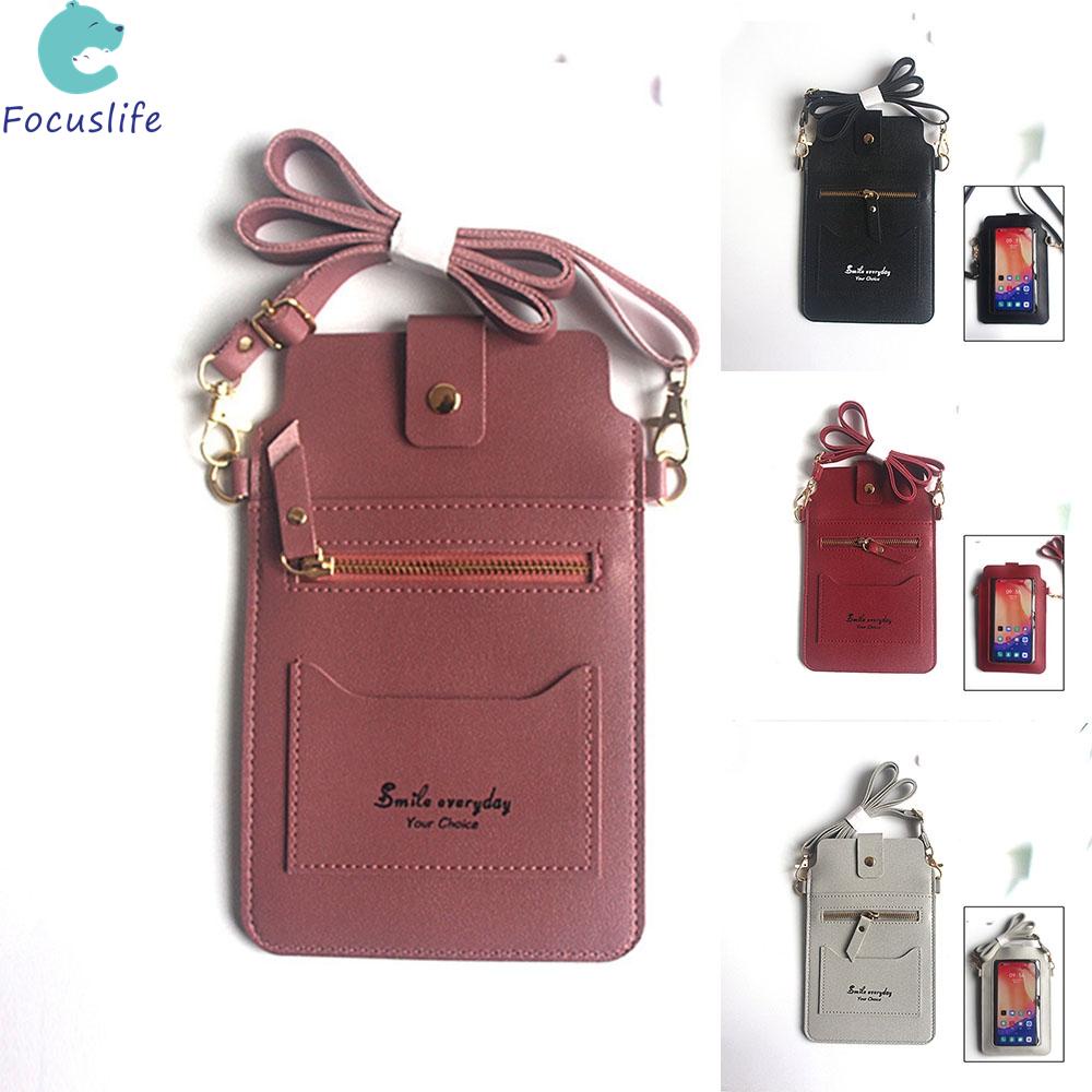 Hàng Mới Về [Hàng Mới Về] Ốp Điện Thoại Kiêm Ví Đeo Chéo Cho Nữ