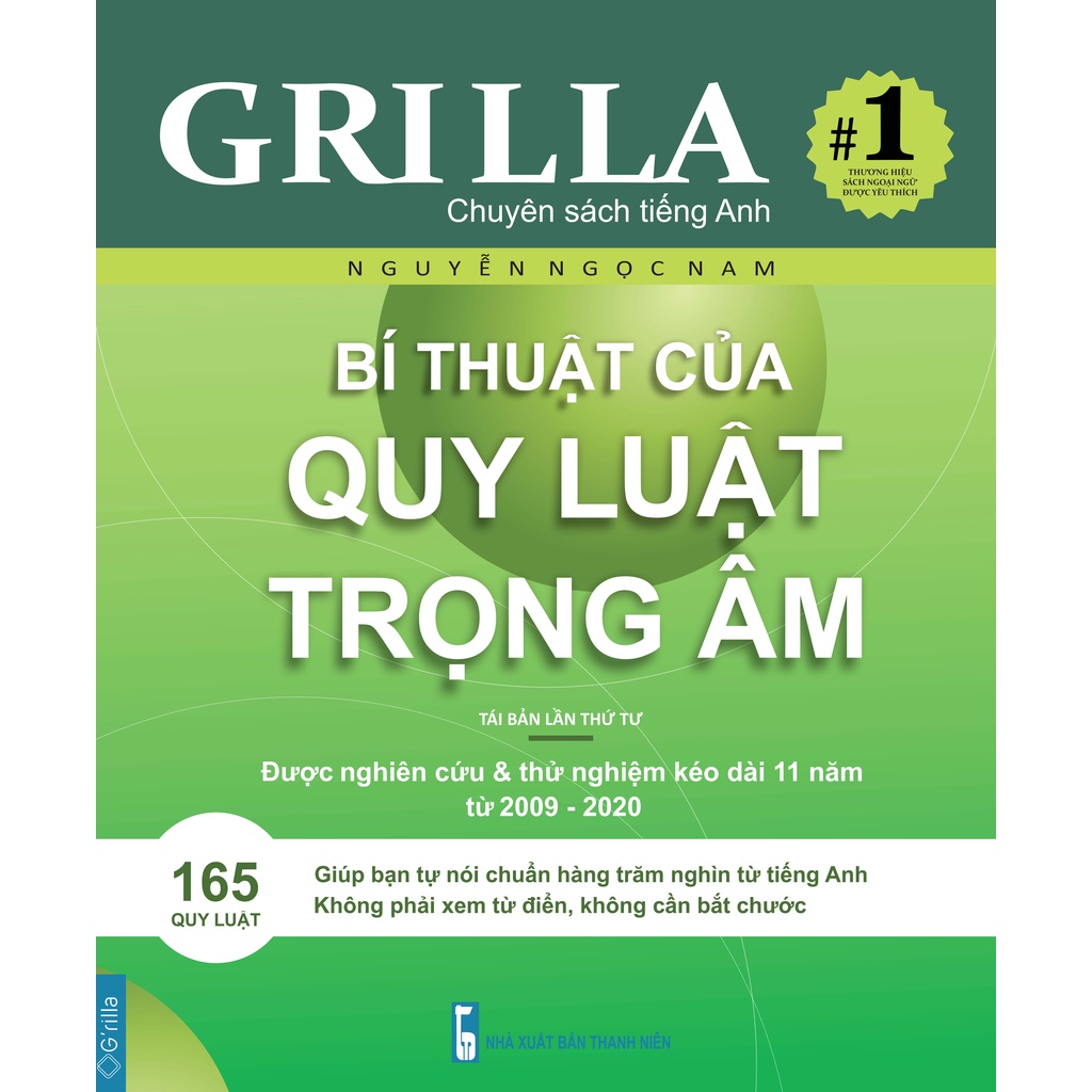 Sách - Bí thuật của quy luật trọng âm - Dành cho người lớn kèm App học miễn phí