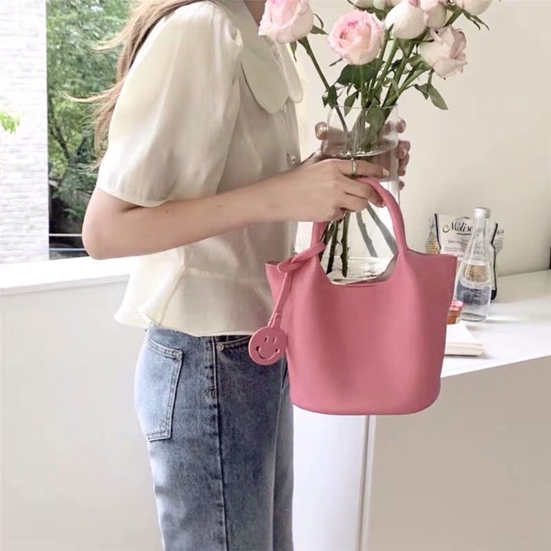 Túi Messenger Của Nữ Mùa Hè Mới Túi Cầm Tay Dung Lượng Lớn Túi Xô Mặt Cười