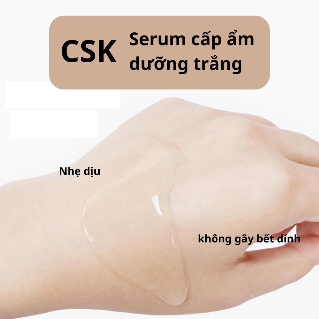 Serum CSK dưỡng trắng da chống lão hoá dưỡng ẩm 30 viên nội địa Trung