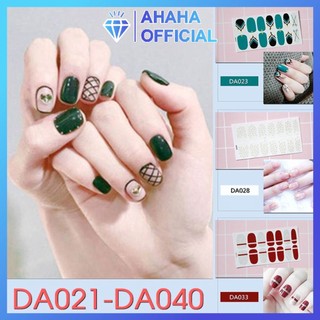 Nail Wraps Set Dán móng tay 14 miếng nhiều mẫu DA021-040