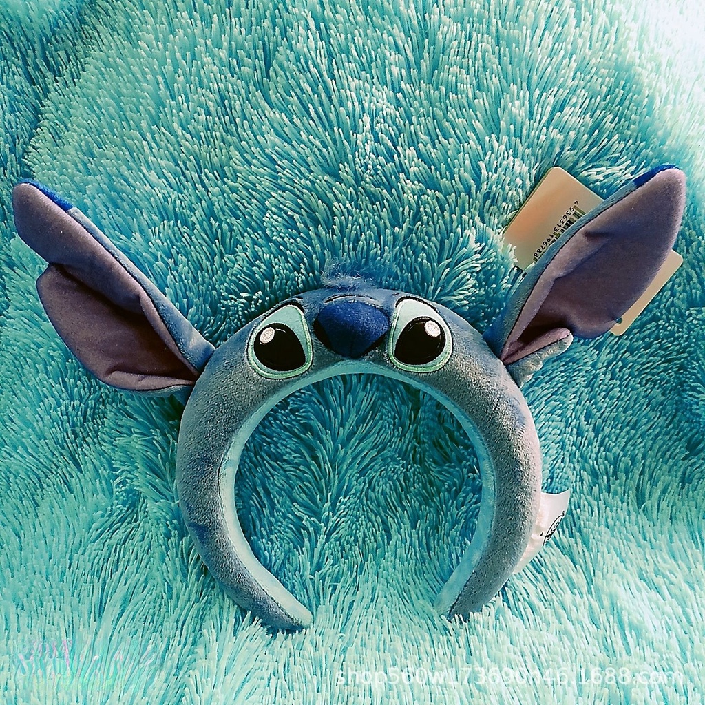 Disney Băng Đô Cài Tóc Hình Nhân Vật Stitch Hoạt Hình Lilo & Stitch Đáng Yêu