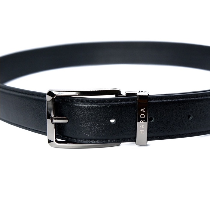 Thắt Lưng Harda Da Nappa 3 Lớp Khóa Kim