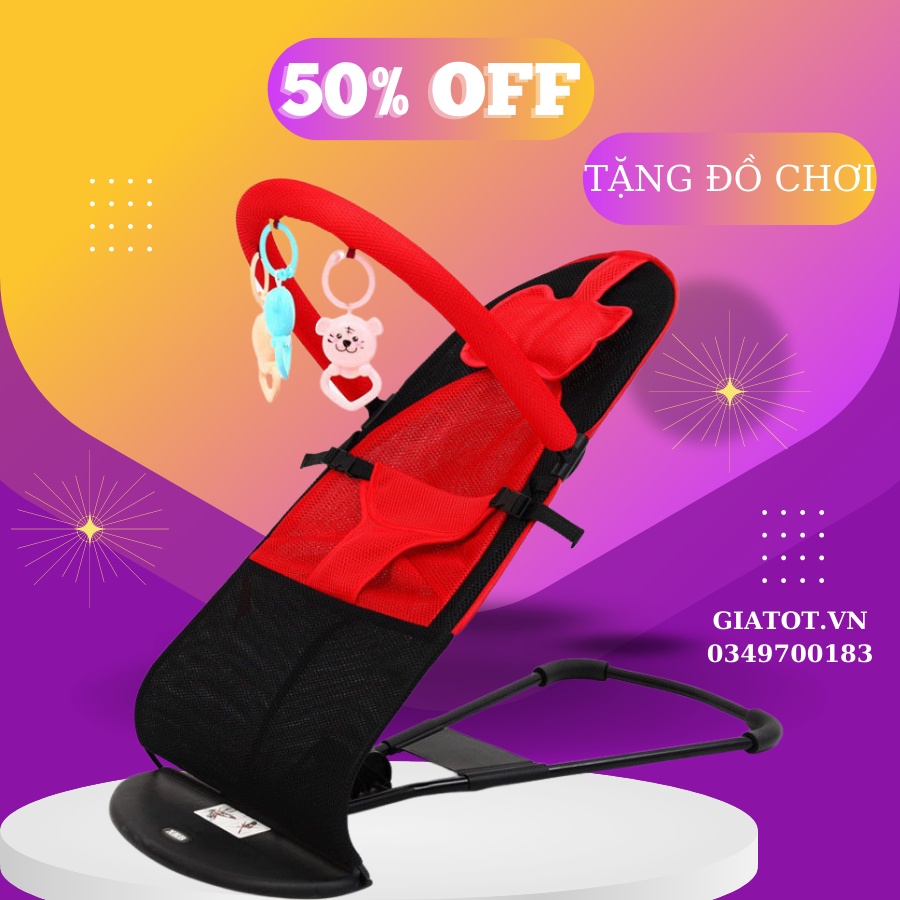 ⚡Ghế nhún chuẩn hãng ⚡có rung cho bé +tặng thanh treo đồ chơi