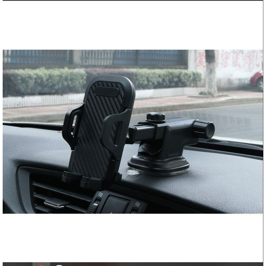 Giá đỡ điện thoại trên xe ô tô có đế chân không LAKADO