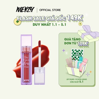 NEWVer.2 Son Tint Bóng Merzy Watery Dew Tint 4g