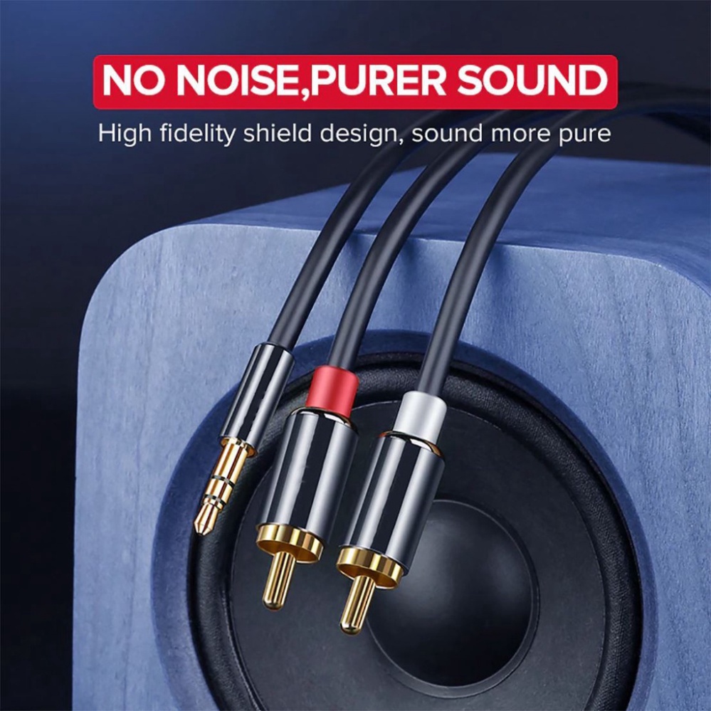 Cáp AV 3Ly Ra 2RCA Hoa Sen Cao Cấp ID Tech AT104 - BH 24T Đổi Mới