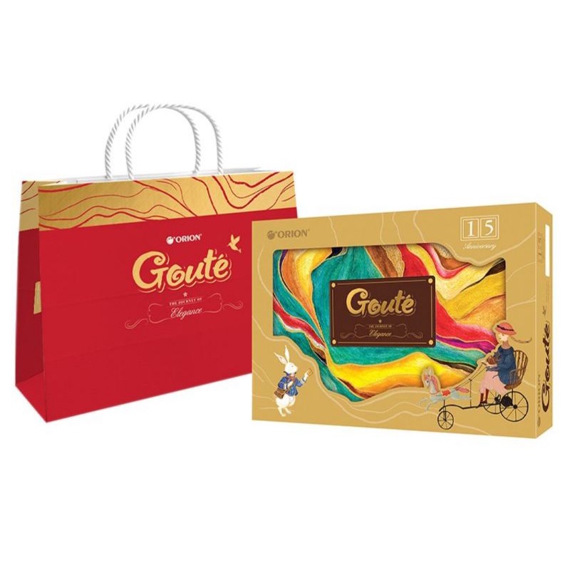 Bánh Gouté Orion Mè Giòn Tan Hộp 432G