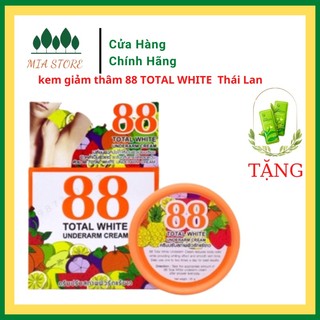 CHE TÊN SẢN PHẨM Kem giảm thâm nách, giảm thâm bikini khuỷ tay và khuỷ chân đầu gối total white 88 thái lan 35g