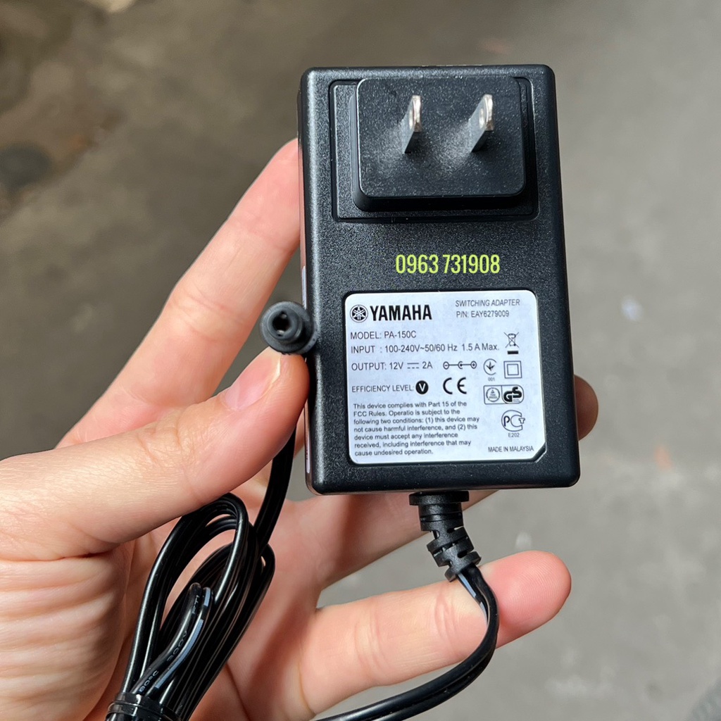Cục nguồn 12v 2a cho đàn organ yamaha