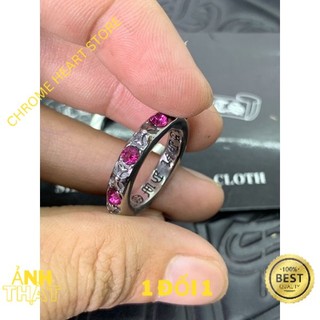 Nhẫn Chrome Heart TNF bac diamond fullbox có bảo hành - Chrome Heart Store