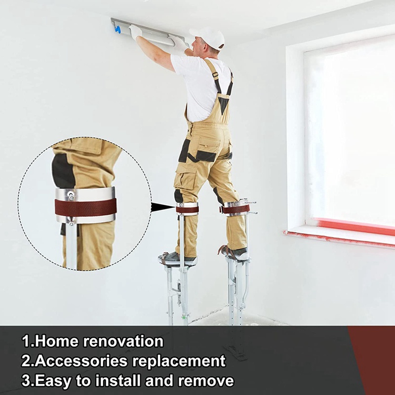 Bộ Dây Đai Đeo Chân Gắn Tường Khô Thay Thế Tiện Dụng